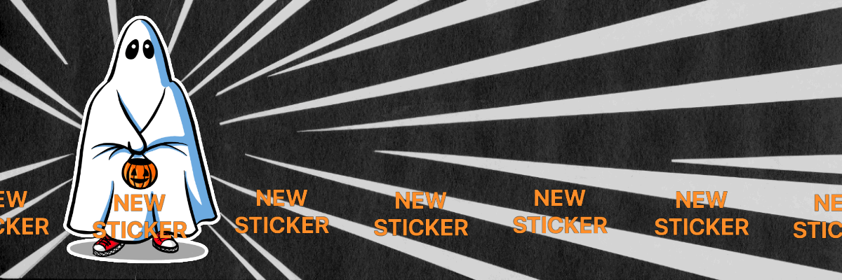 I Love Zines Logo Sticker